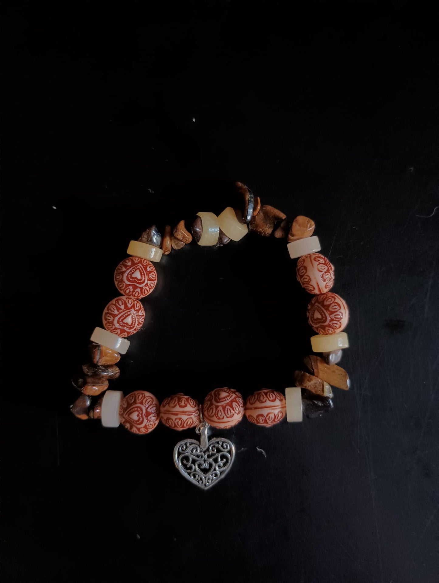 "pumpkin latte" bracelet