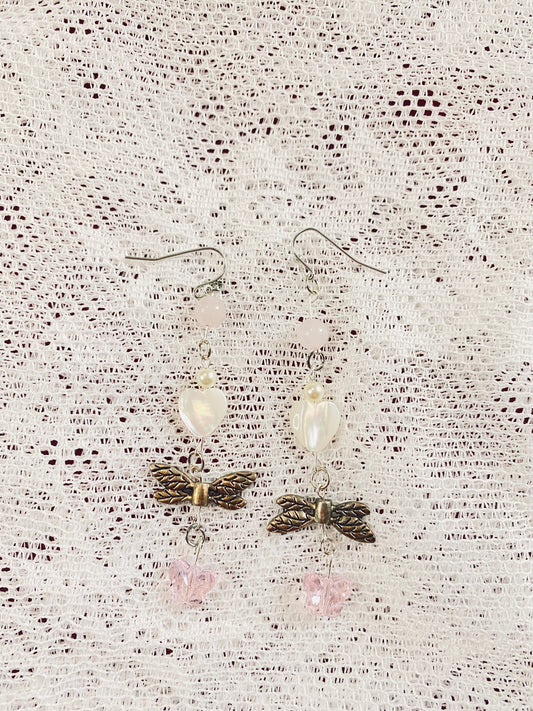 “pink lemonade” earrings