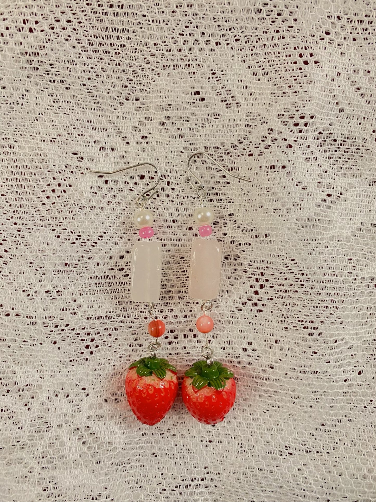“strawberry shortcake” earrings