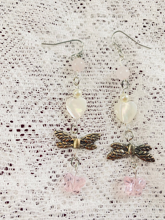 “pink lemonade” earrings