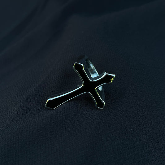 “Black cross” ring